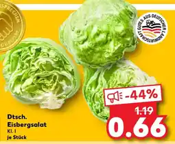 Kaufland Dtsch. Eisbergsalat Angebot