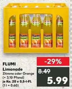 Kaufland FLUMI Limonade Angebot