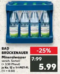 Kaufland Bad brückenauer mineralwasser Angebot