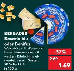 Kaufland BERGADER Bavaria blu oder Bonifaz Angebot