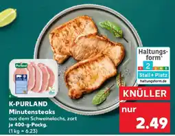 Kaufland K-PURLAND Minutensteaks Angebot