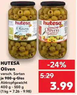 Kaufland HUTESA Oliven Angebot