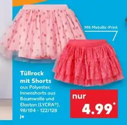 Kaufland Tüllrock mit Shorts Angebot