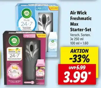 Lidl Air wick freshmatic max starter-set Angebot