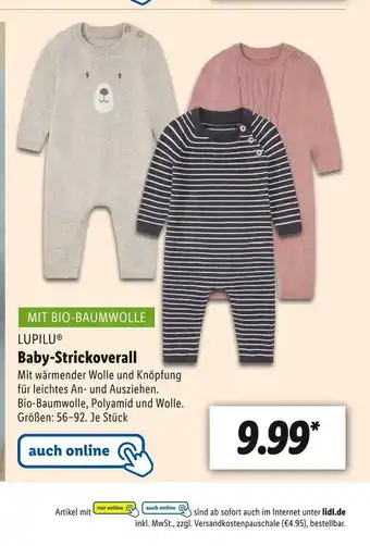 Lidl Lupilu baby-strickoverall Angebot