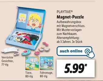 Lidl Playtive magnet-puzzle Angebot