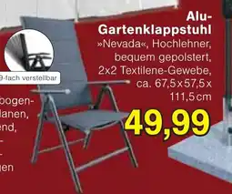 Wiglo Wunderland Alu Gartenklappstuhl Angebot