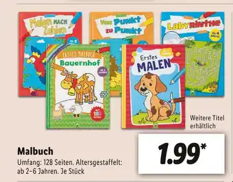 Lidl Malbuch Angebot