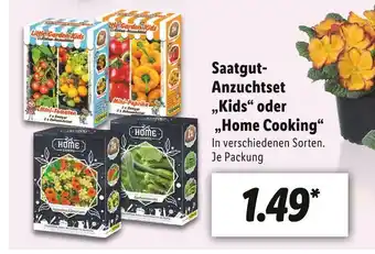 Lidl Saatgut-anzuchtset „kids“ oder „home cooking“ Angebot