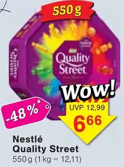 Wiglo Wunderland Nestlé Quality Street Angebot