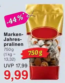 Wiglo Wunderland Marken Jahrespralinen Angebot