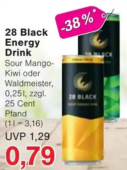 Wiglo Wunderland 28 Black Energy Drink Angebot