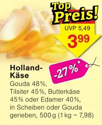Wiglo Wunderland Holland Käse Angebot