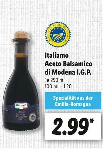 Lidl Italiamo aceto balsamico di modena i.g.p. Angebot