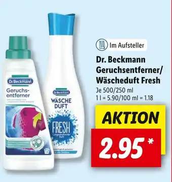 Lidl Dr. beckmann geruchsentferner/ wäscheduft fresh Angebot