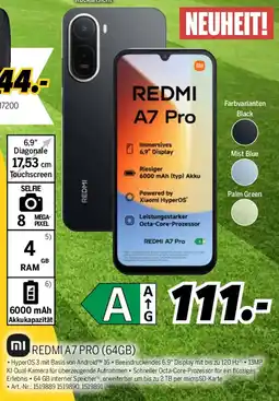 MEDIMAX REDMI A7 PRO (64GB) Angebot