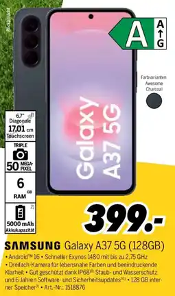MEDIMAX SAMSUNG Galaxy A37 5G (128GB) Angebot