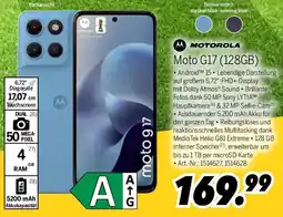 MEDIMAX MOTOROLA Moto G17 (128GB) Angebot