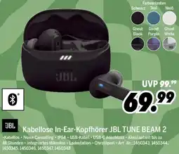 MEDIMAX Kabellose In-Ear-Kopfhörer JBL TUNE BEAM 2 Angebot