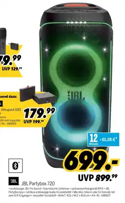MEDIMAX JBL Partybox 720 Angebot