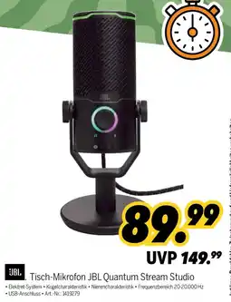 MEDIMAX Tisch-Mikrofon JBL Quantum Stream Studio Angebot