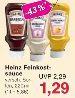 Wiglo Wunderland Heinz Feinkostsauce Angebot