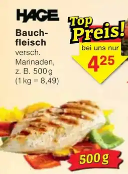 Wiglo Wunderland HAGE Bauchfleisch Angebot