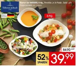 Zurbrüggen Villeroy & Boch Starter-Set VAPIANO, 6-tlg. Angebot
