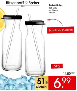 Zurbrüggen Ritzenhoff & Breker Partyset 6-tlg. Angebot