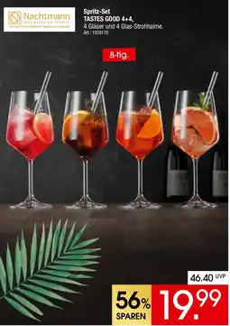 Zurbrüggen Nachtmann Spritz-Set TASTES GOOD 4+4 Angebot
