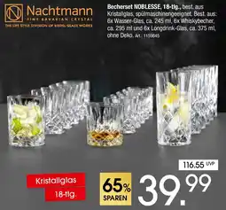 Zurbrüggen Nachtmann Becherset NOBLESSE, 18-tlg. Angebot