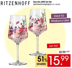 Zurbrüggen RITZENHOFF Glas-Set JORO 2er-Set Angebot