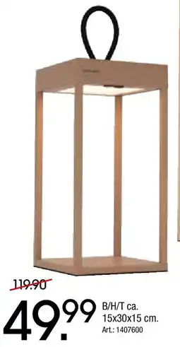 Zurbrüggen Dieter Knoll Akku Bodenleuchte Angebot