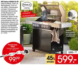 Zurbrüggen RÖSLE BBQ Station VIDERO G4-SB Angebot