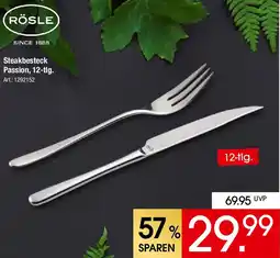 Zurbrüggen RÖSLE Steakbesteck Passion, 12-tlg. Angebot