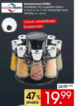 Zurbrüggen KÜCHENPROFI Gewürzkarussel RONDO Angebot