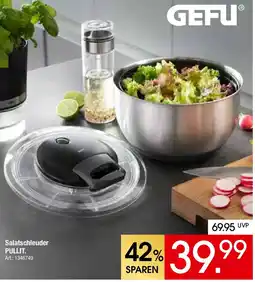 Zurbrüggen GEFU Salatschleuder PULLIT Angebot