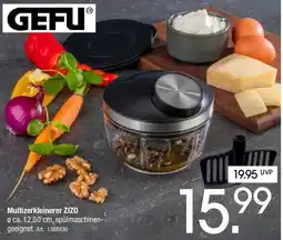 Zurbrüggen GEFU Multizerkleinerer ZIZO Angebot