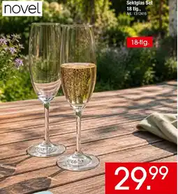 Zurbrüggen Novel Sektglas Set 18 tlg. Angebot