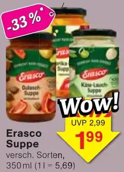 Wiglo Wunderland Erasco Suppe Angebot