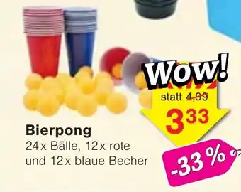 Wiglo Wunderland Bierpong Angebot