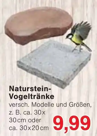 Wiglo Wunderland Naturstein Vogeltränke Angebot
