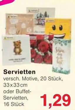Wiglo Wunderland Servietten Angebot