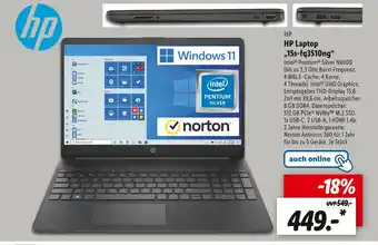 Lidl Hp laptop „15s-fq3510ng“ Angebot