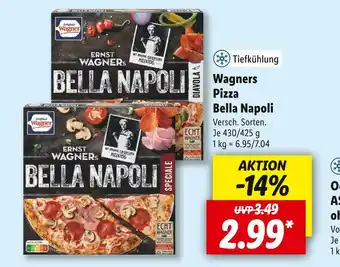 Lidl Wagner pizza bella napoli Angebot