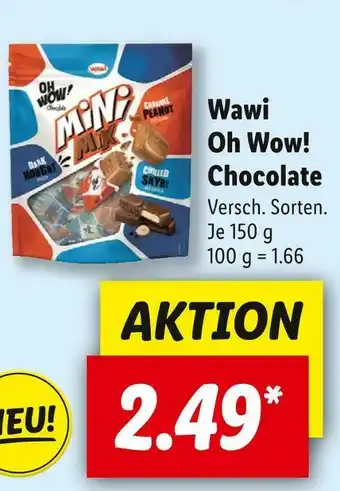 Lidl Wawi oh wow! chocolate Angebot