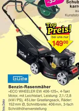 Wiglo Wunderland Güde Benzin-Rasenmäher Angebot