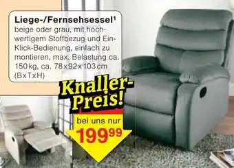Wiglo Wunderland Liege-/Fernsehsessel Angebot