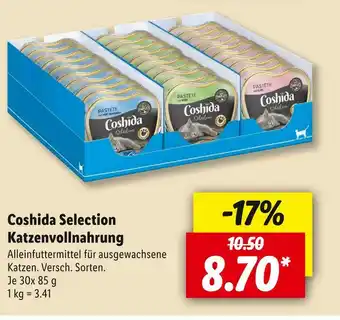 Lidl Coshida selection katzenvollnahrung Angebot