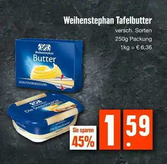 Edeka Weihenstephan tafelbutter Angebot